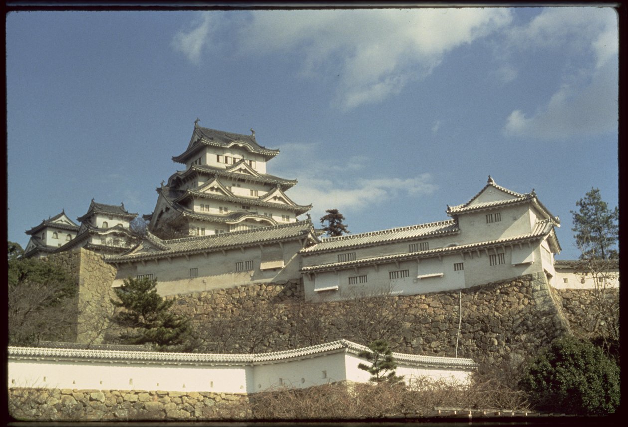 Himeji Castle, Kyoto, færdigbygget 1609 af Unbekannt Unbekannt