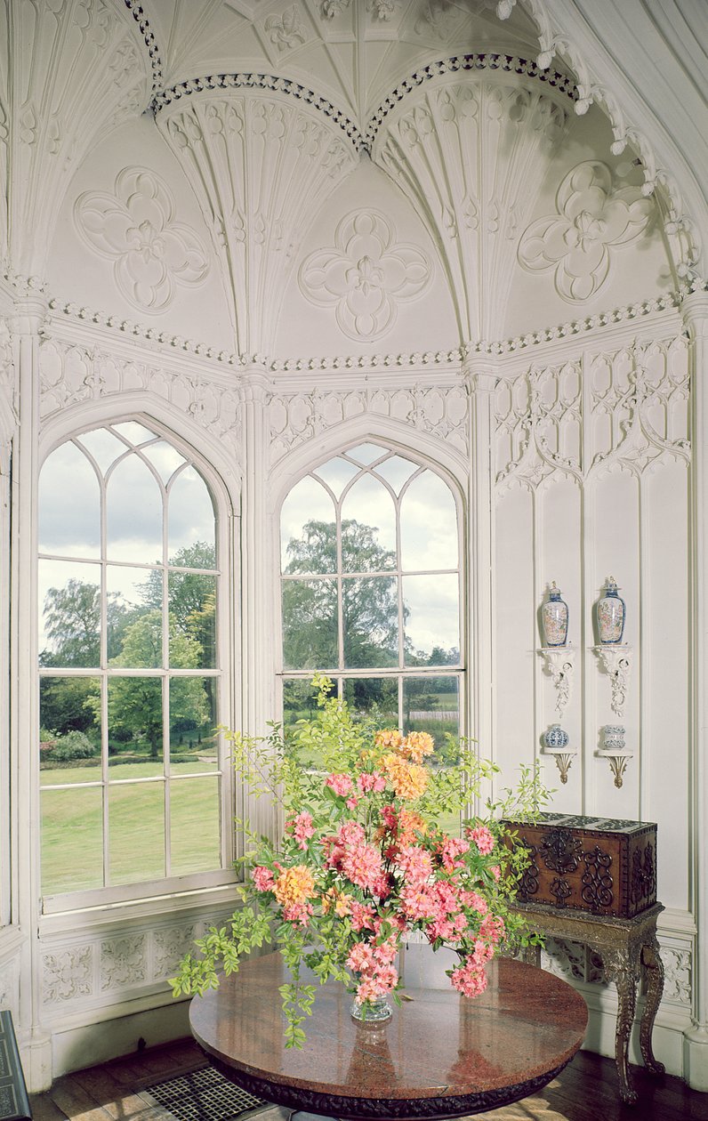 The Drawing Room, Arbury Hall, Arbury, Warwickshire af Unbekannt Unbekannt
