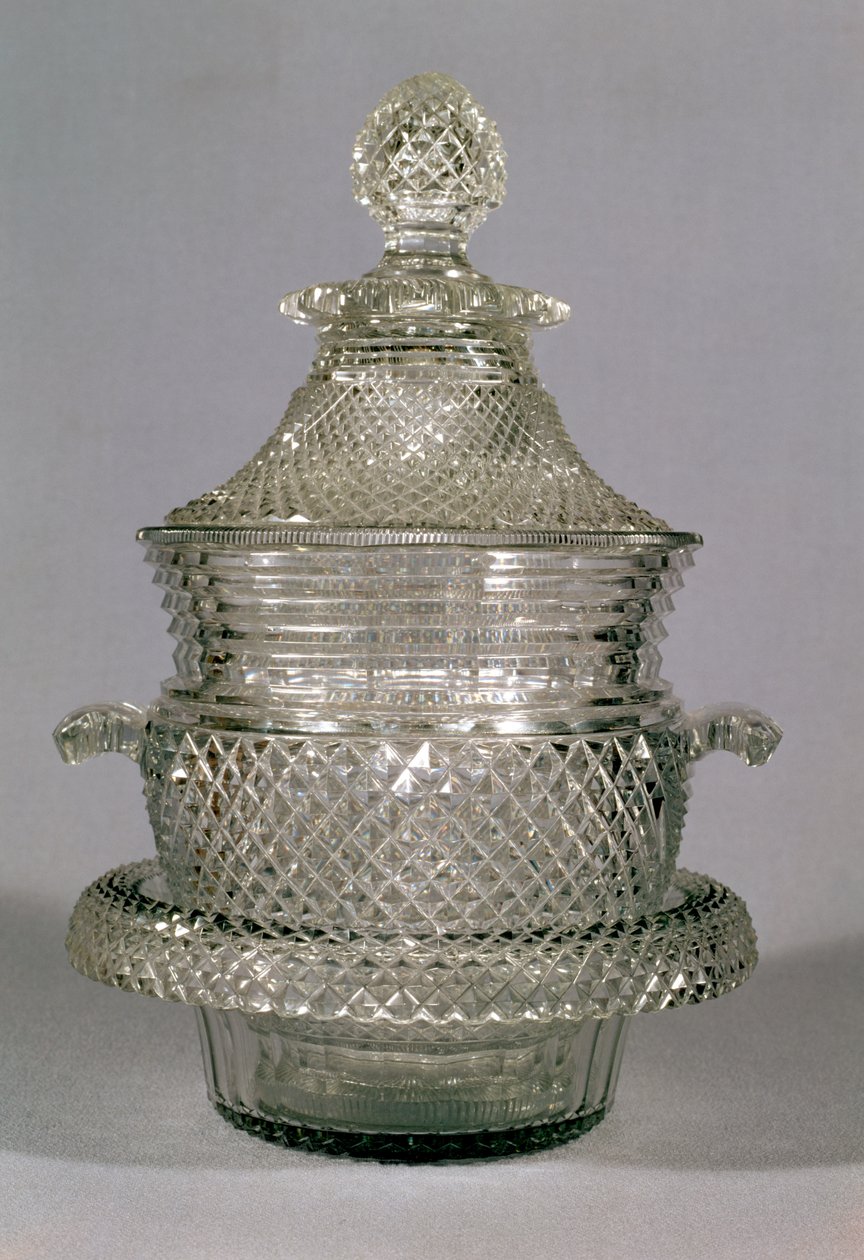 Vinkøler, ca. 1815-20 (skåret glas) af Unbekannt Unbekannt