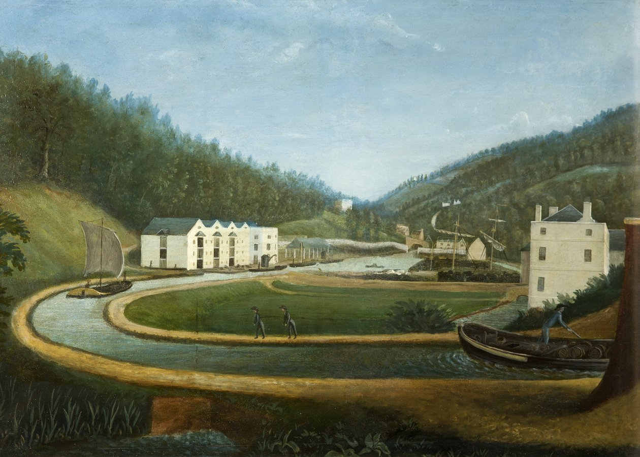 Brimscombe Port, Gloucestershire af Unbekannt Unbekannt