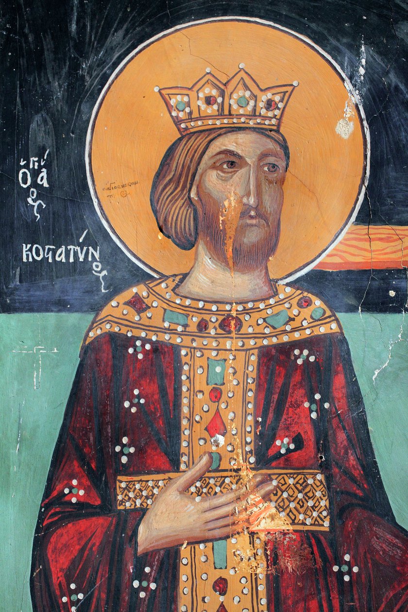 Byzantinsk fresco fra det 15. århundrede af Unbekannt Unbekannt