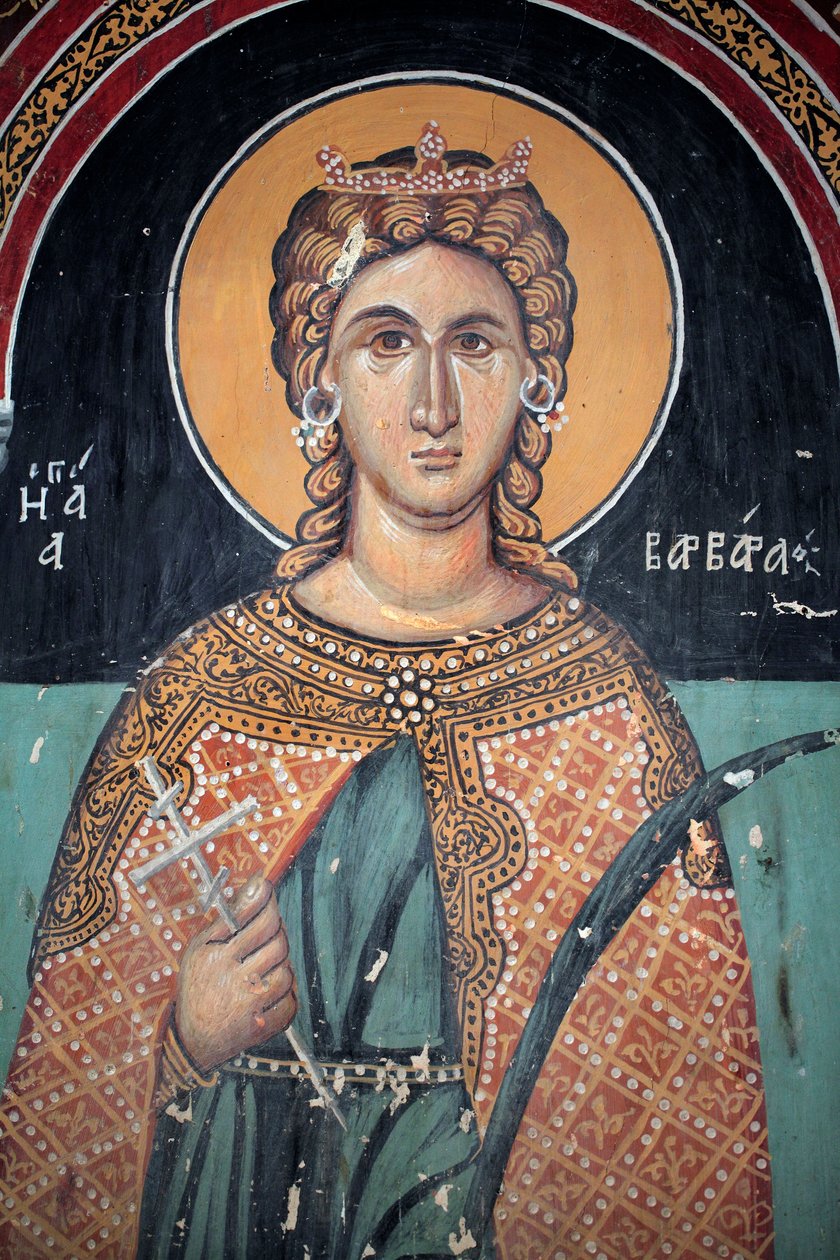 Byzantinsk fresco fra det 15. århundrede af Unbekannt Unbekannt