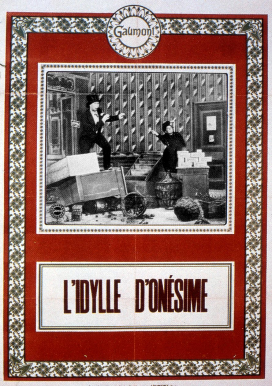 Plakat af filmen The Idyll of Onesime 1912 af Unbekannt