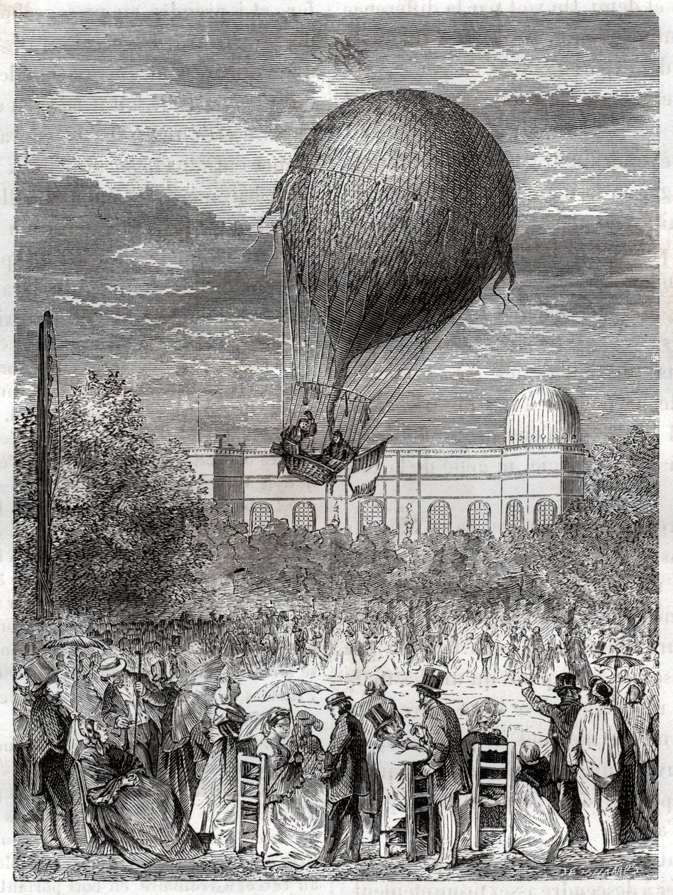 Ascension og ballon. Ballonflyvning. af Nicolas Liez