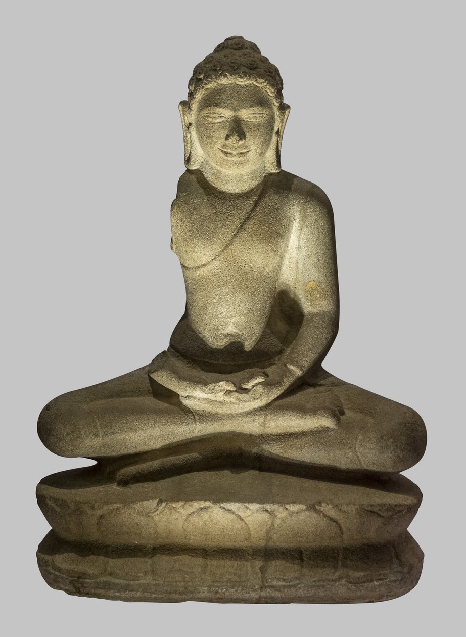Buddha gør gestus af meditation af Unbekannt