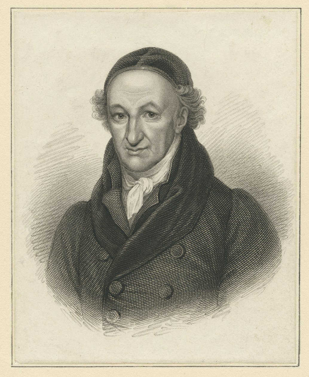 Christoph Martin Wieland, ca. 1805 (gravering) af Unbekannt