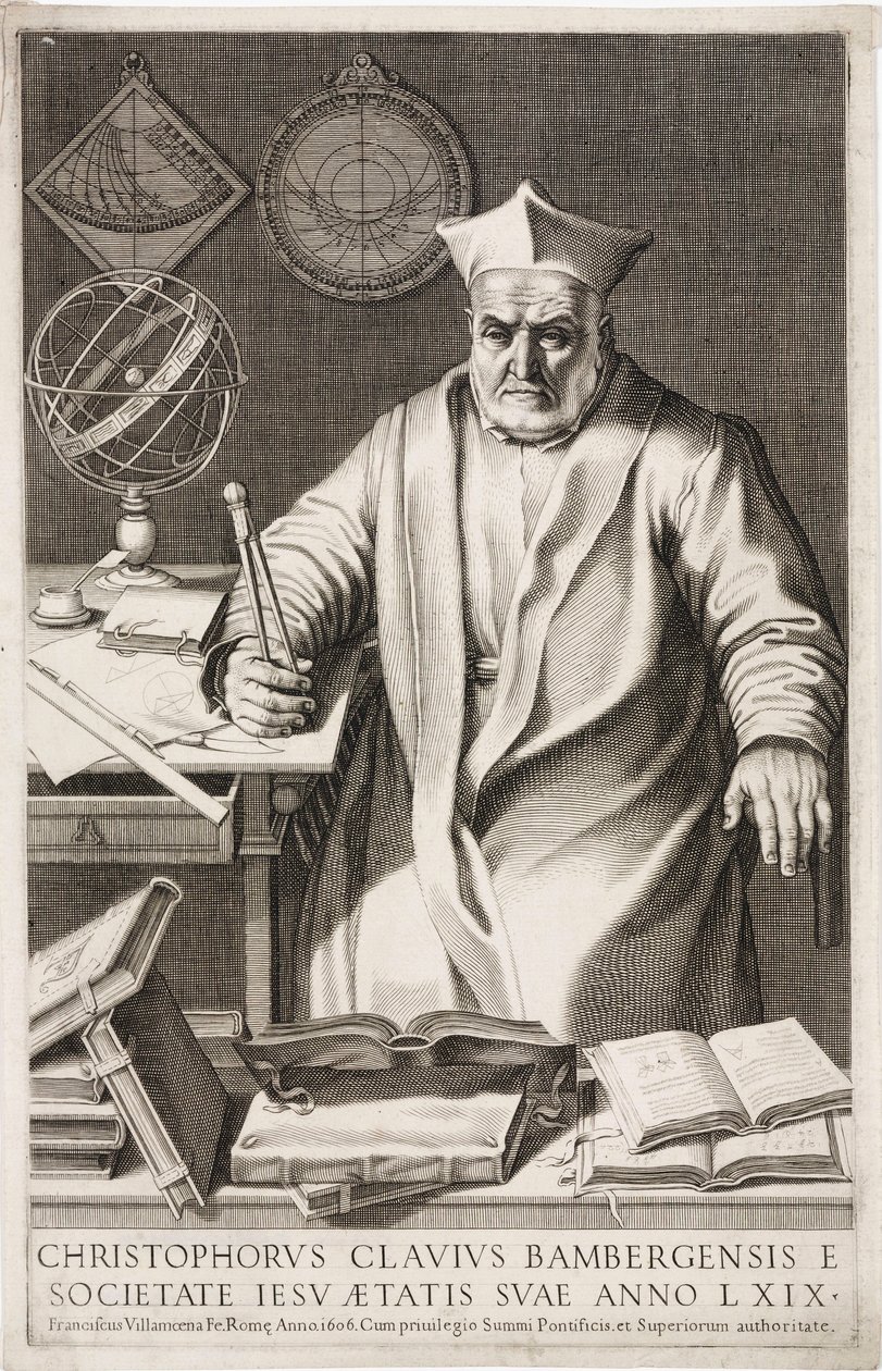Christopher Clavius, tysk jesuittpræst og matematiker af Unbekannt