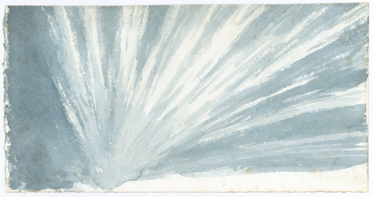 Skystudie af Luke Howard, ca. 1808-1811 af Unbekannter Künstler