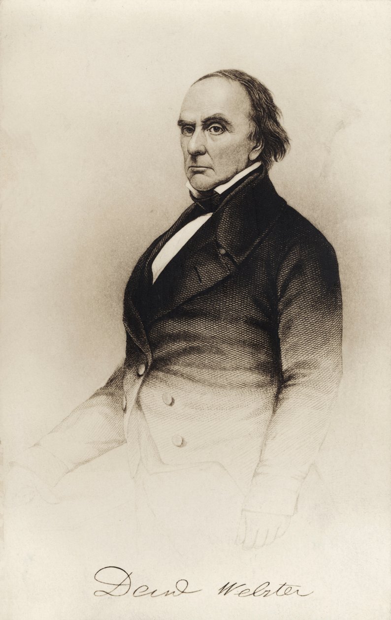 Daniel Webster - portræt af Unbekannter Künstler