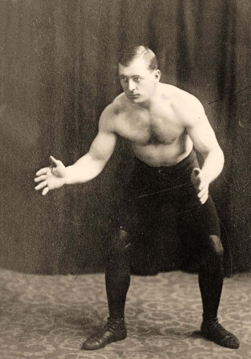 Dansk wrestler Carl Nelson af Unbekannt