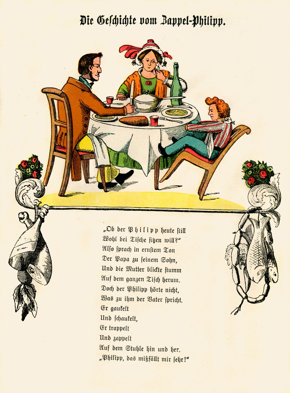 Struwwelpeter af Dr. Heinrich Hoffmann af Unbekannter Künstler