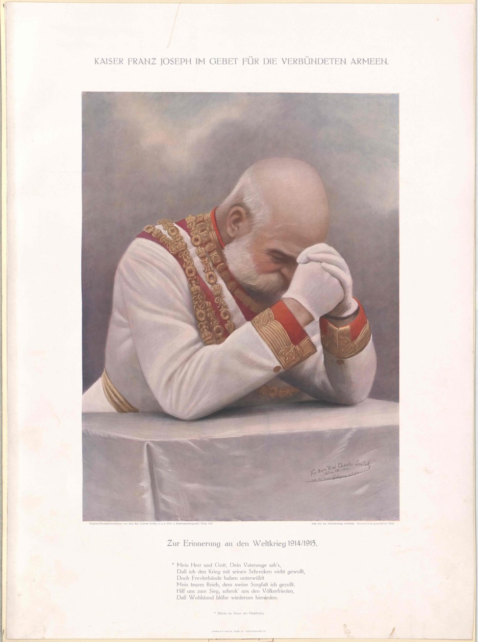 Kejser af Østrig Franz Joseph I af Unbekannter Künstler