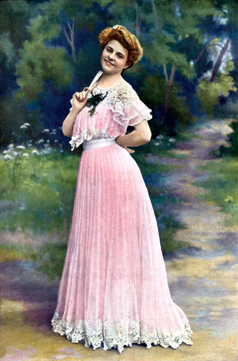 Fransk mode i 1902 (tryk) af Unbekannter Künstler