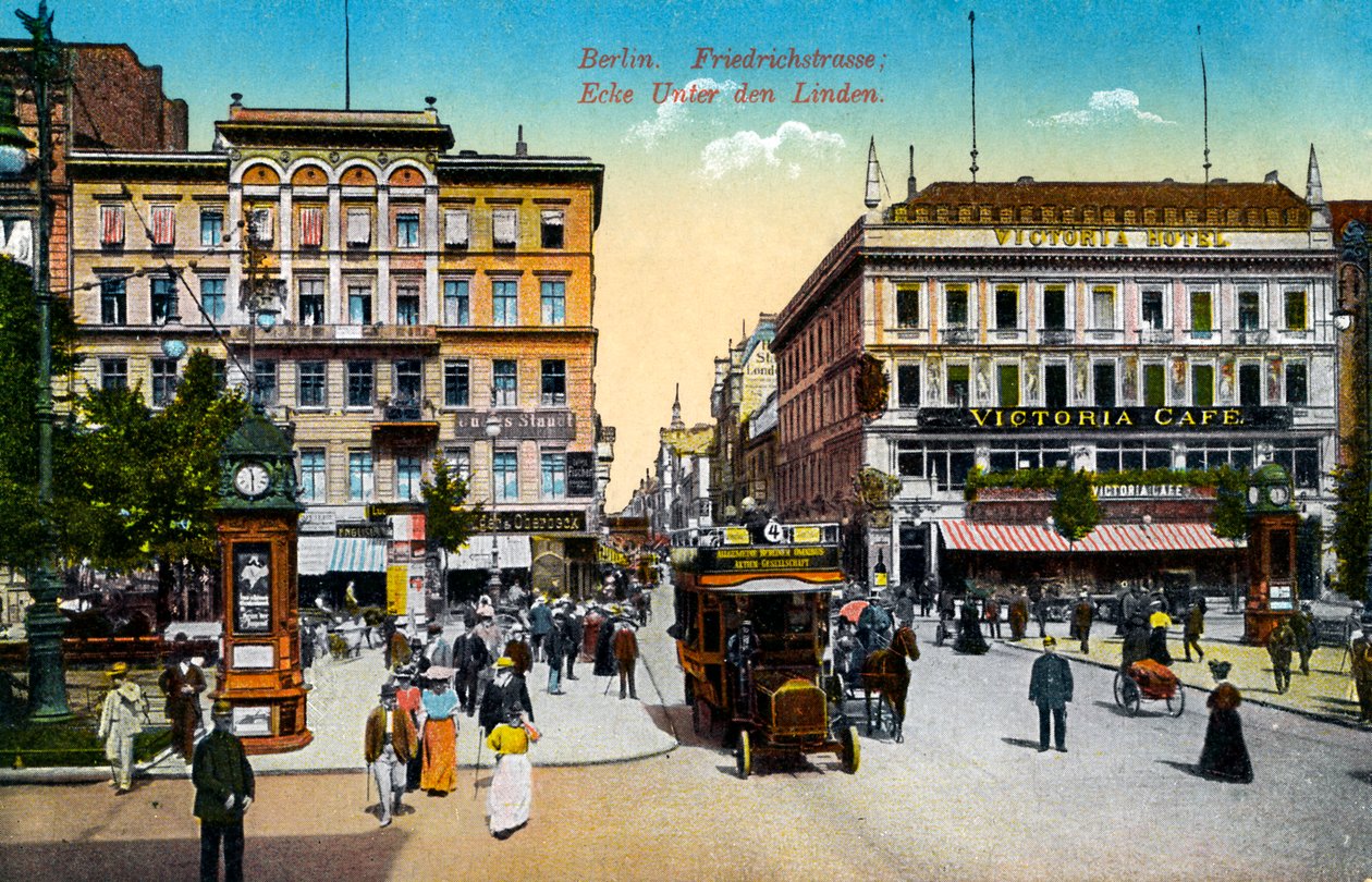 Friedrichstraße, Berlin, Tyskland af Unbekannter Künstler