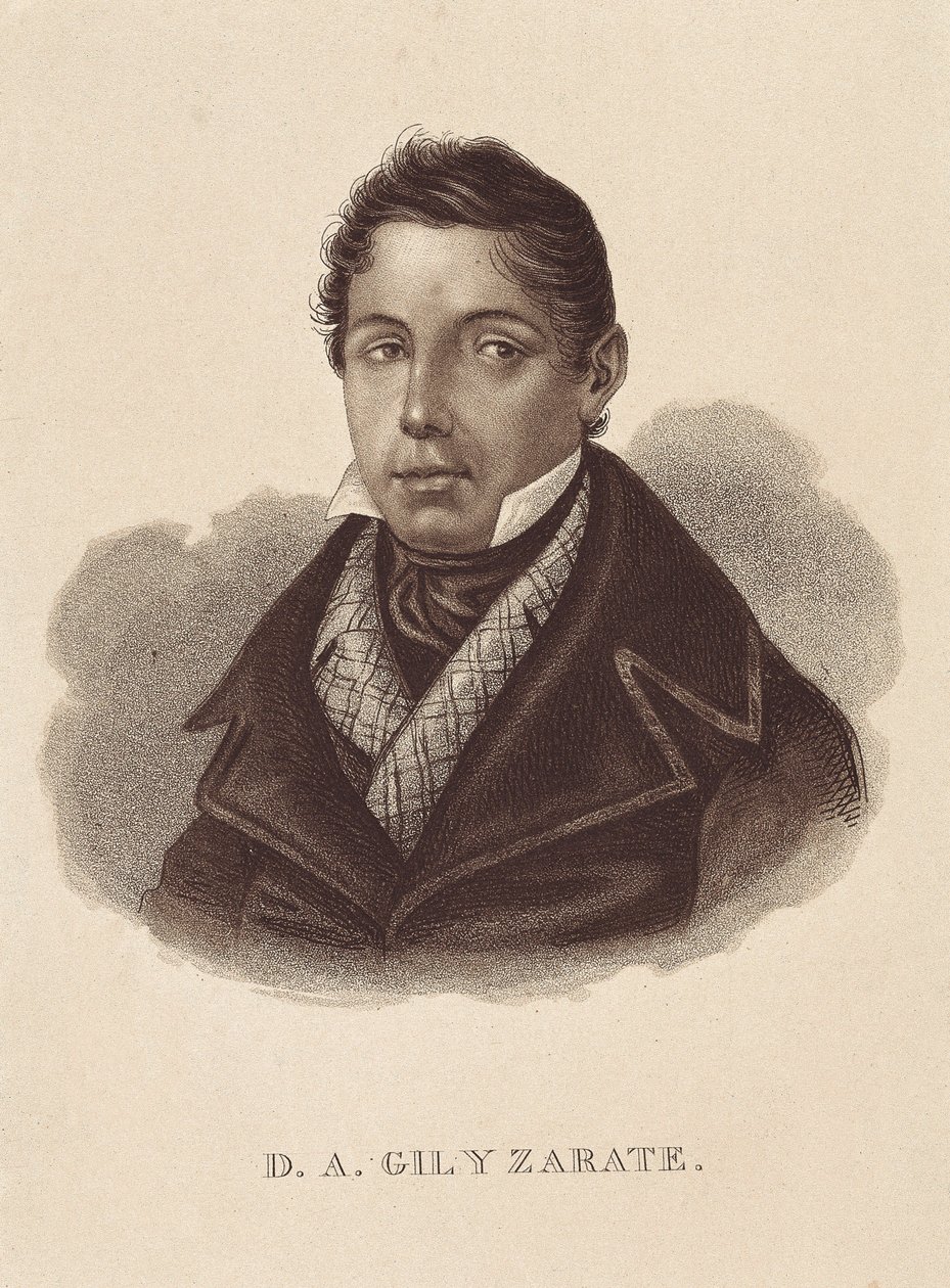 GIL Y ZARATE, Antonio (1793-1861) (kobberstik) af Unbekannter Künstler