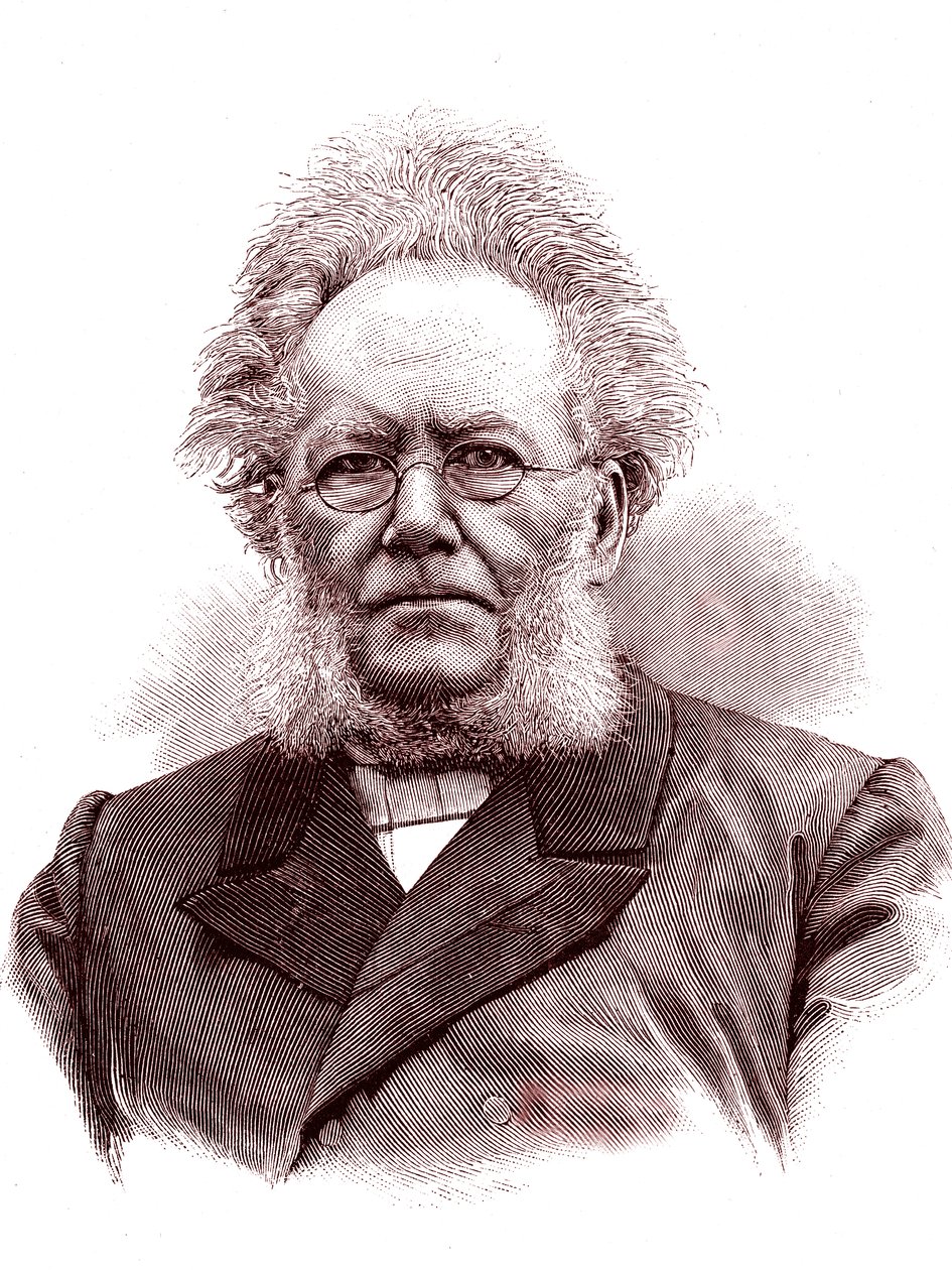 Henrik Ibsen af Unbekannter Künstler