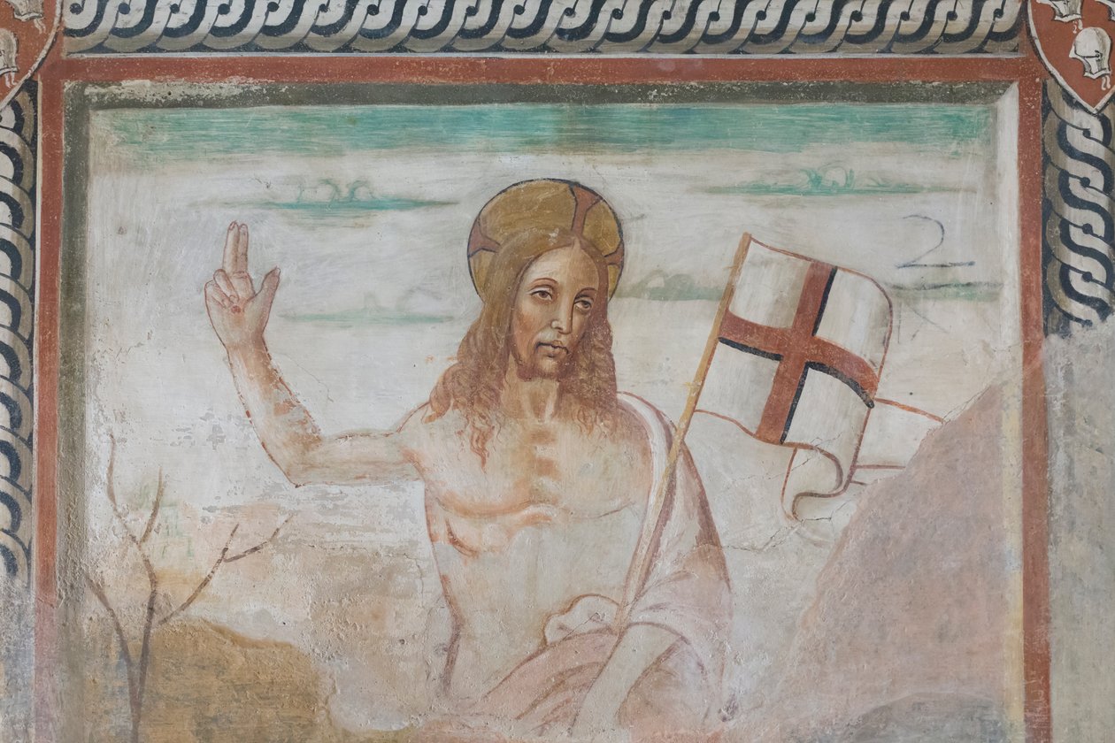 Jesus frelseren af Unbekannter Künstler