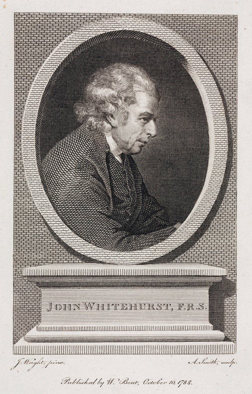 John Whitehurst, engelsk urolog, c 1783 af Unbekannt
