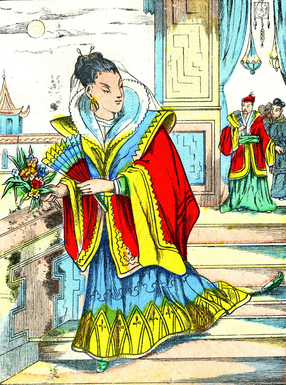 La Cendrillon Japonaise" - Den japanske Askepot. af Unbekannter Künstler