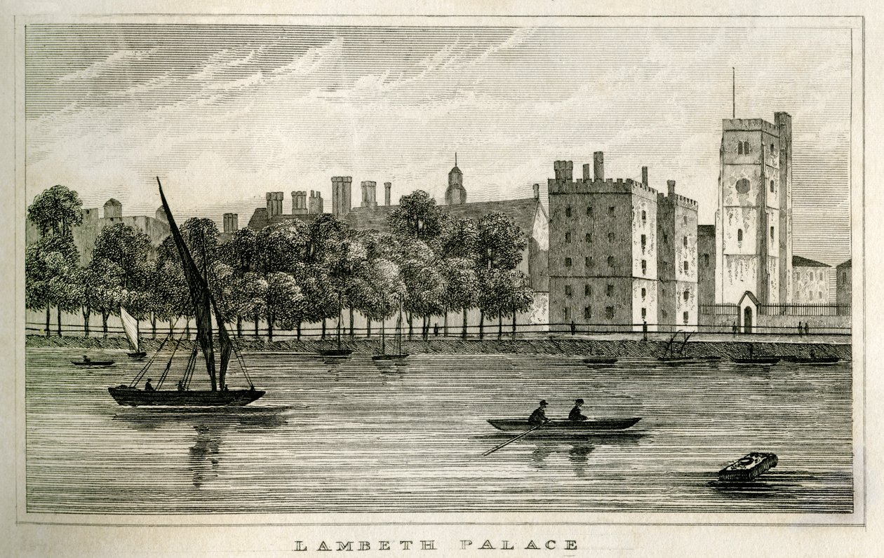 Lambeth Palace, London af Unbekannt