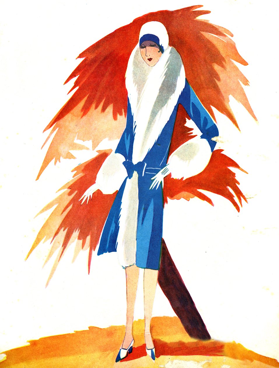 Le Miroir des Modes September 1927 af Unbekannter Künstler