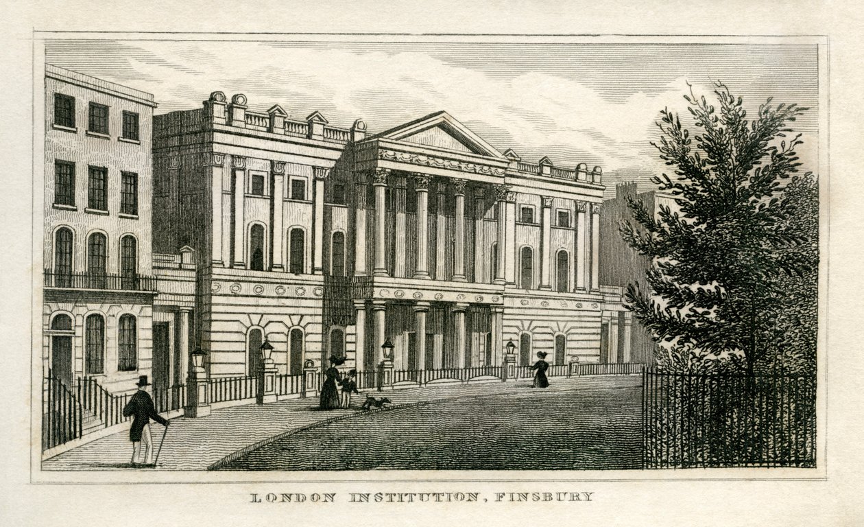 London Institution, Finsbury af Unbekannt