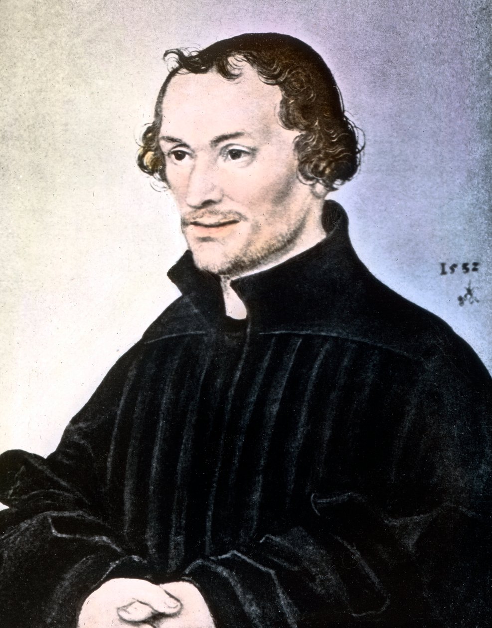 Martin Luthers ven Philipp Melanchthon af Unbekannter Künstler