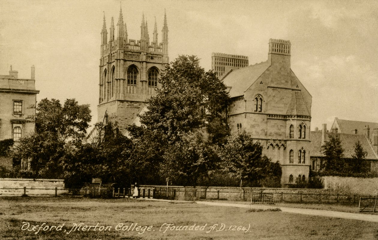 Merton College, Oxford af Unbekannter Künstler