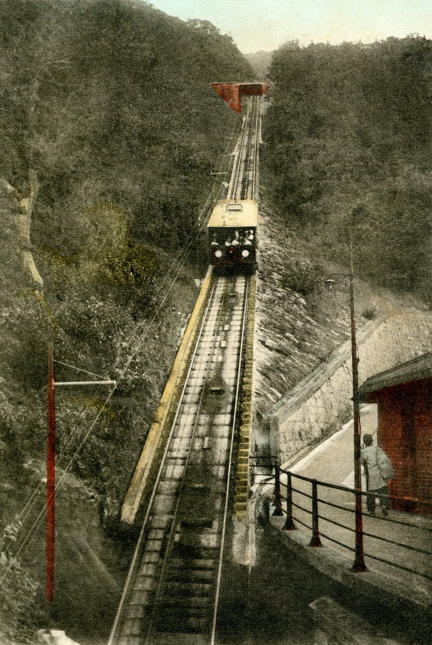 Peak Tram af Unbekannter Künstler