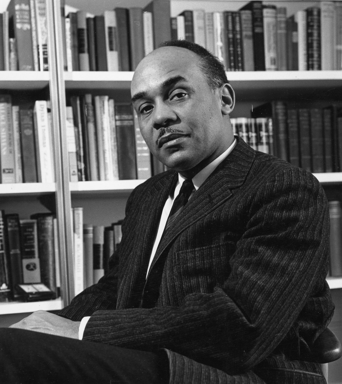Portræt af Ralph Ellison af Benjamin Baud