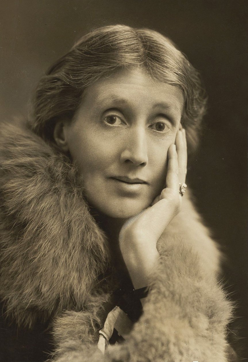 Portræt af Virginia Woolf af Unbekannter Künstler