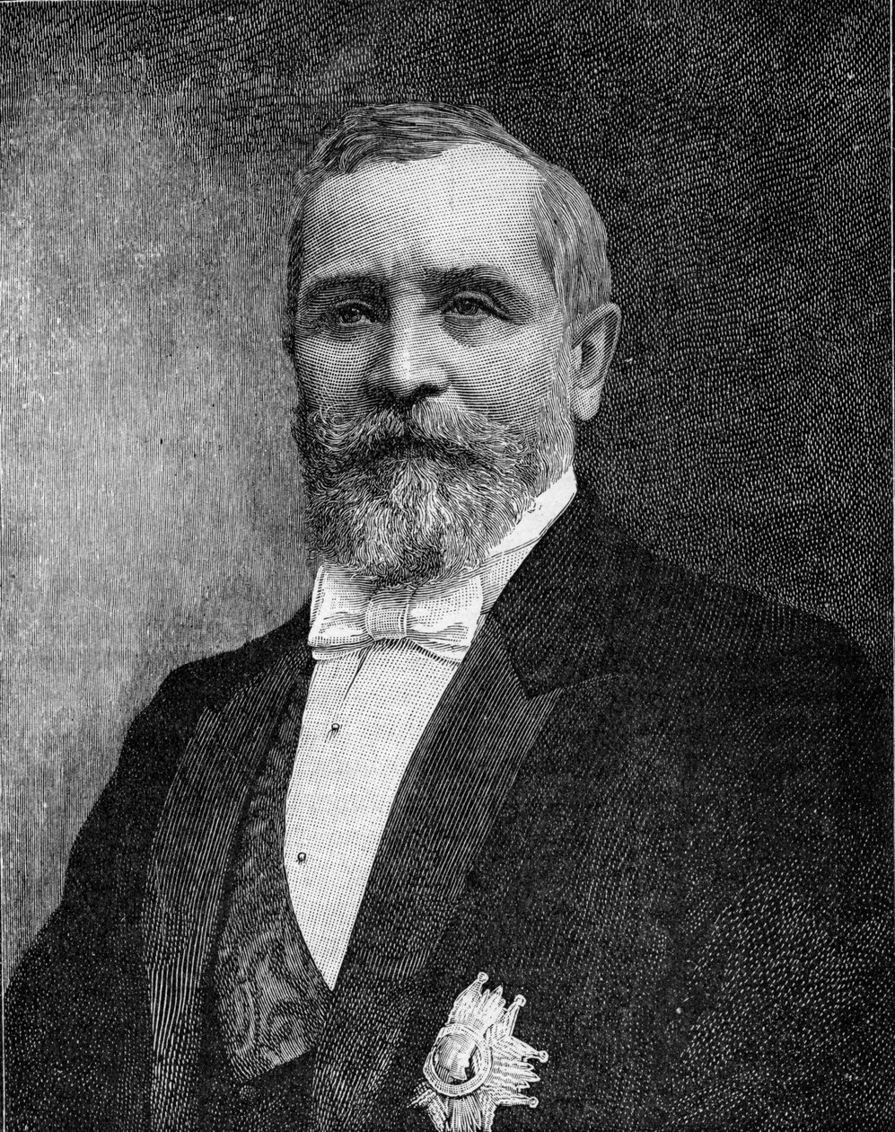 Præsident Loubet, portræt ca. 1900 (kobberstik) af Unbekannter Künstler