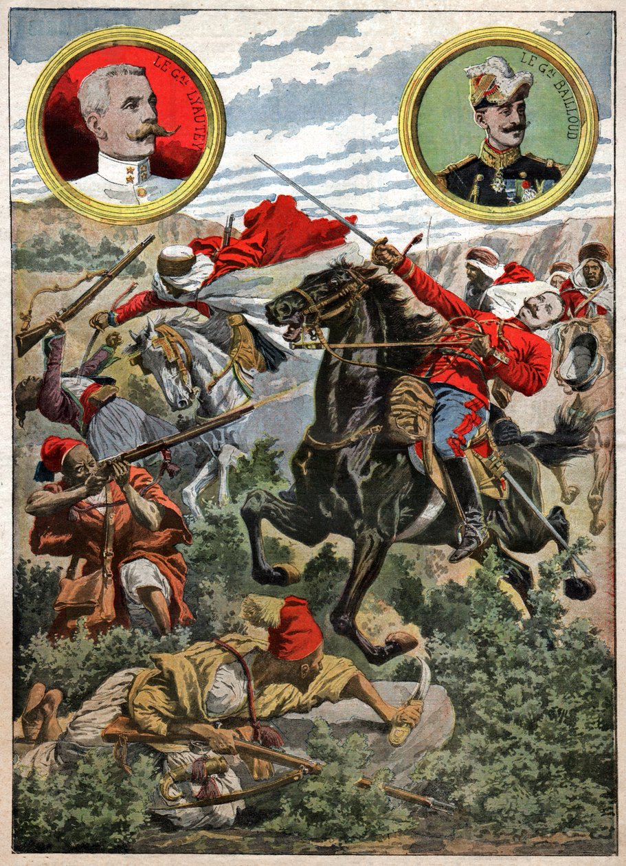 Revolte des Beni Snassen. Optøjer i Beni Snassen. af Nicolas Liez