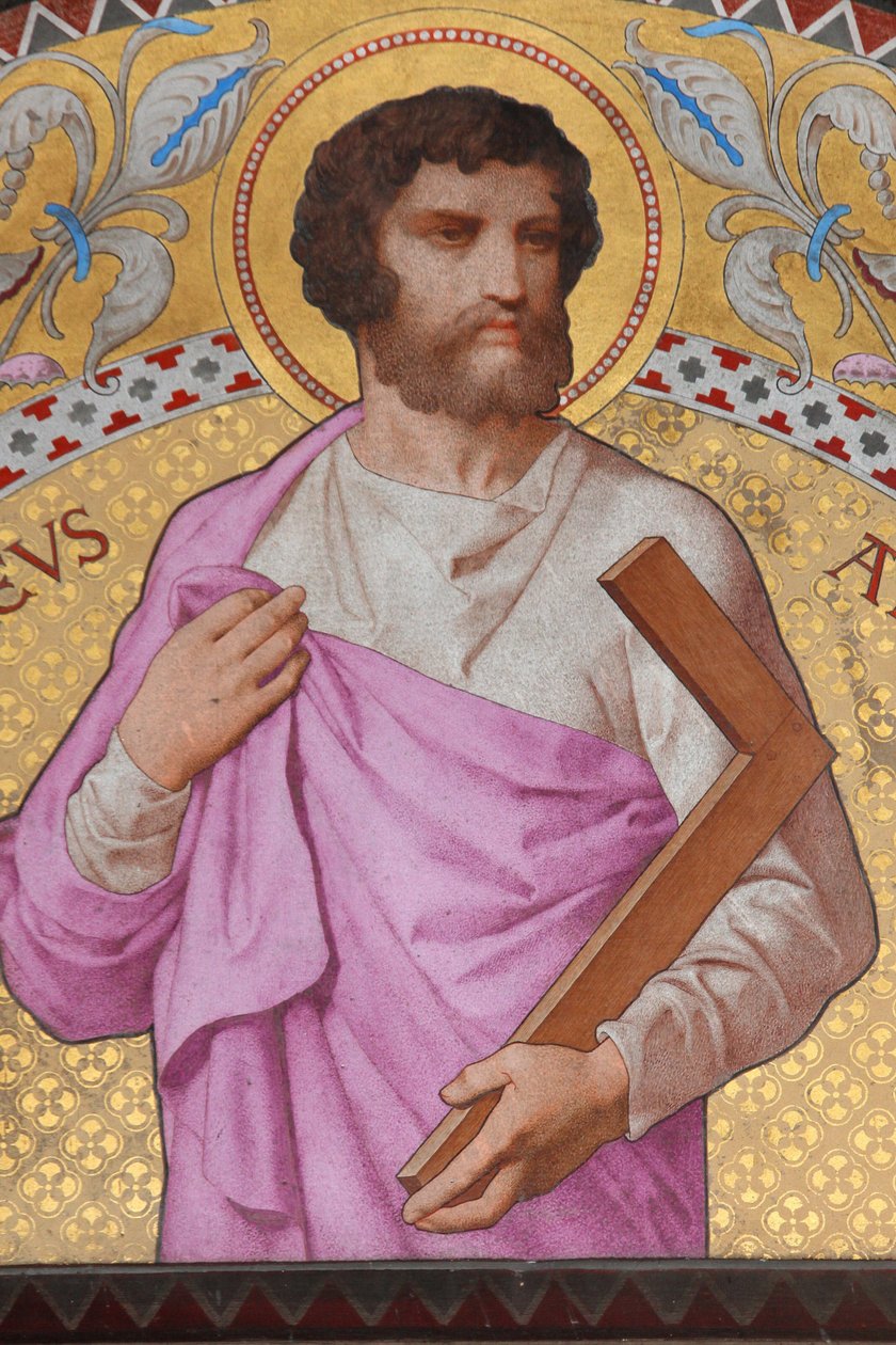 Saint-Thaddeus mosaik, Paris, Frankrig af Unbekannt