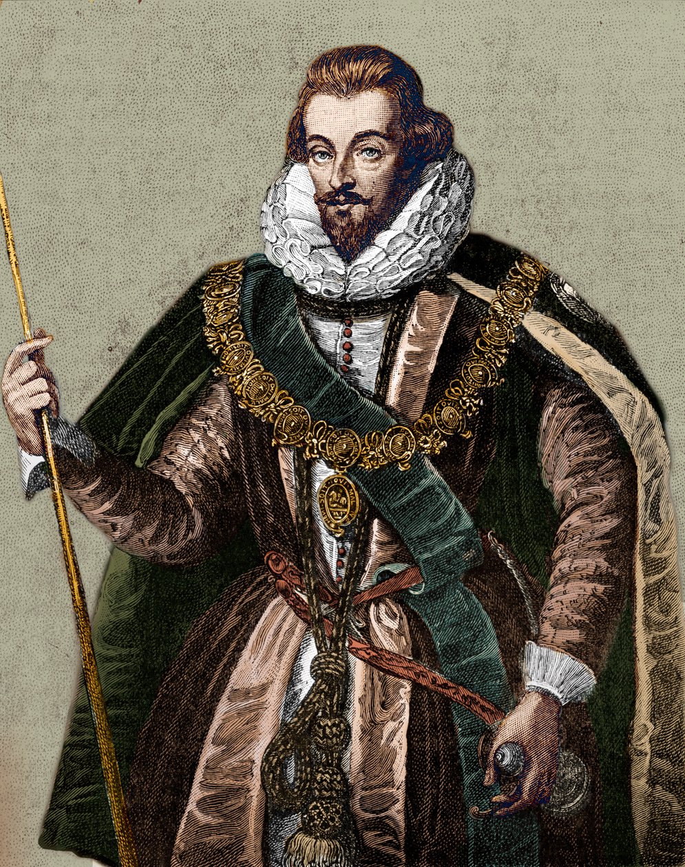Sir Robert Cecil af Unbekannter Künstler