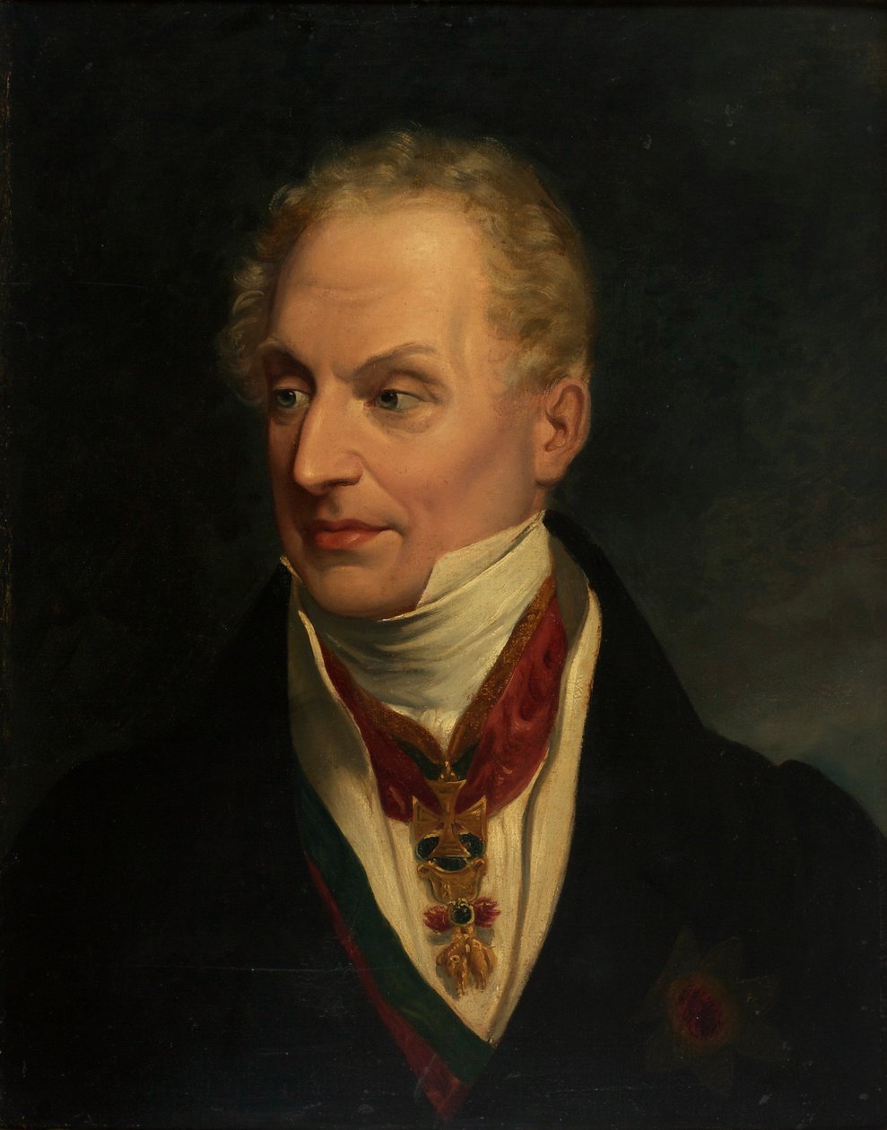 Kansler Metternich af Unbekannter Künstler