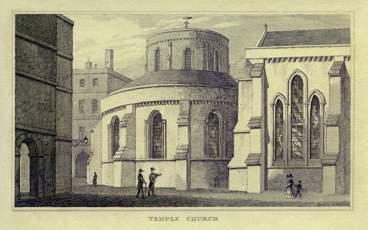 Tempel Kirke af Unbekannt