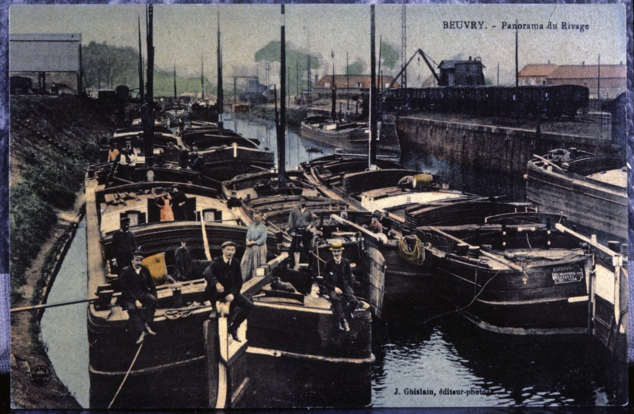Beuvry-kanalen. ca. 1910 (postkort) af Unbekannter Künstler