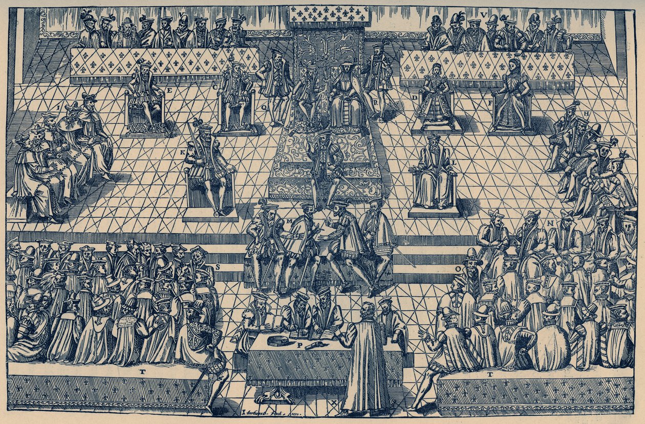 Retten i Orleans 1561 af Lancelot Volders