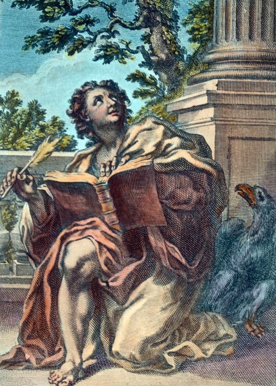 Evangelisten, Luke af Unbekannter Künstler