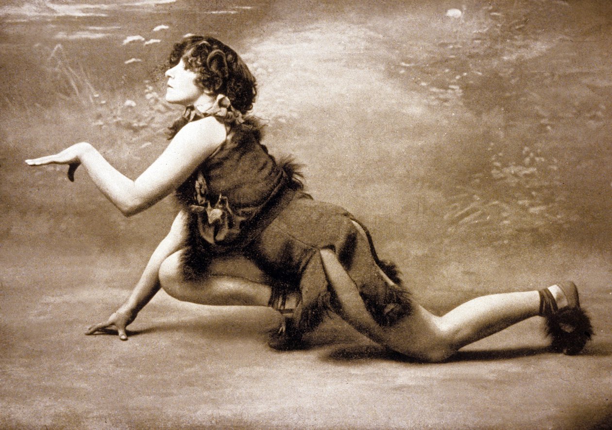 Forfatteren Colette (Sidonie Gabrielle Colette af Unbekannter Künstler