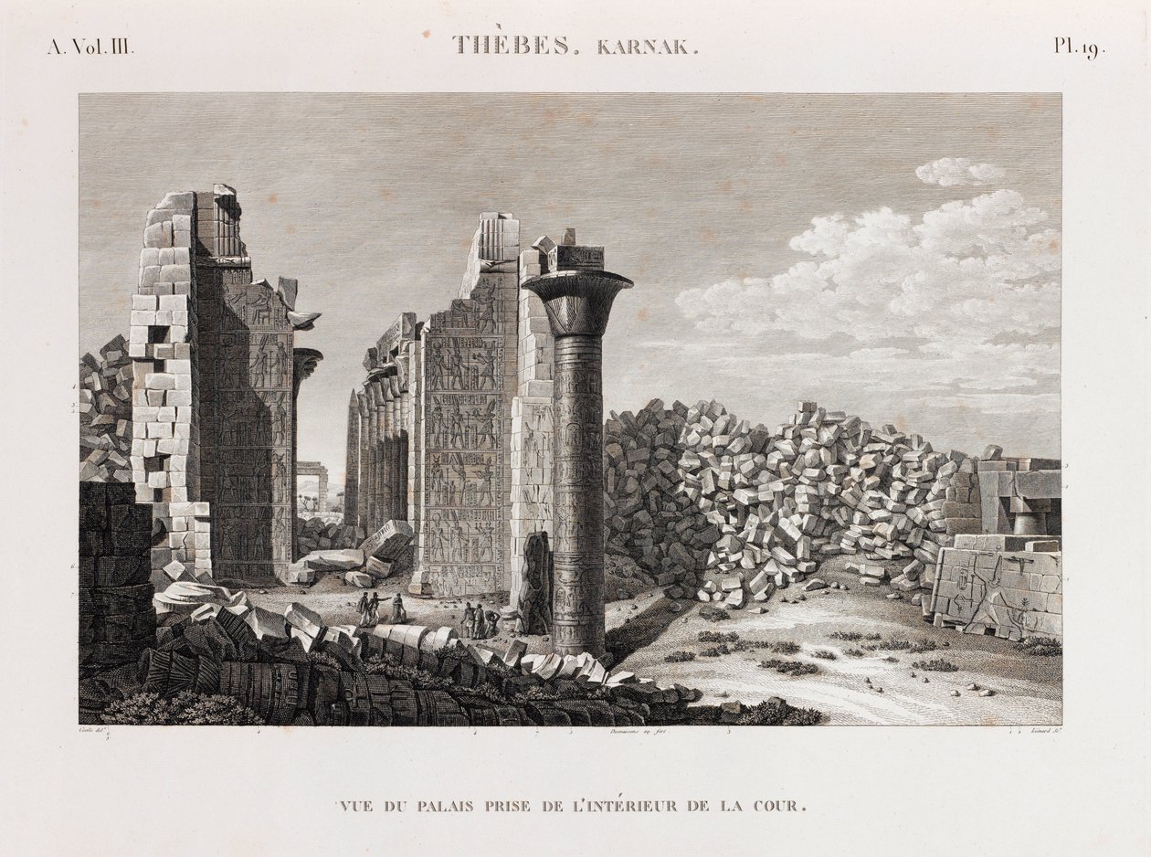 Theben: Karnak af Unbekannt