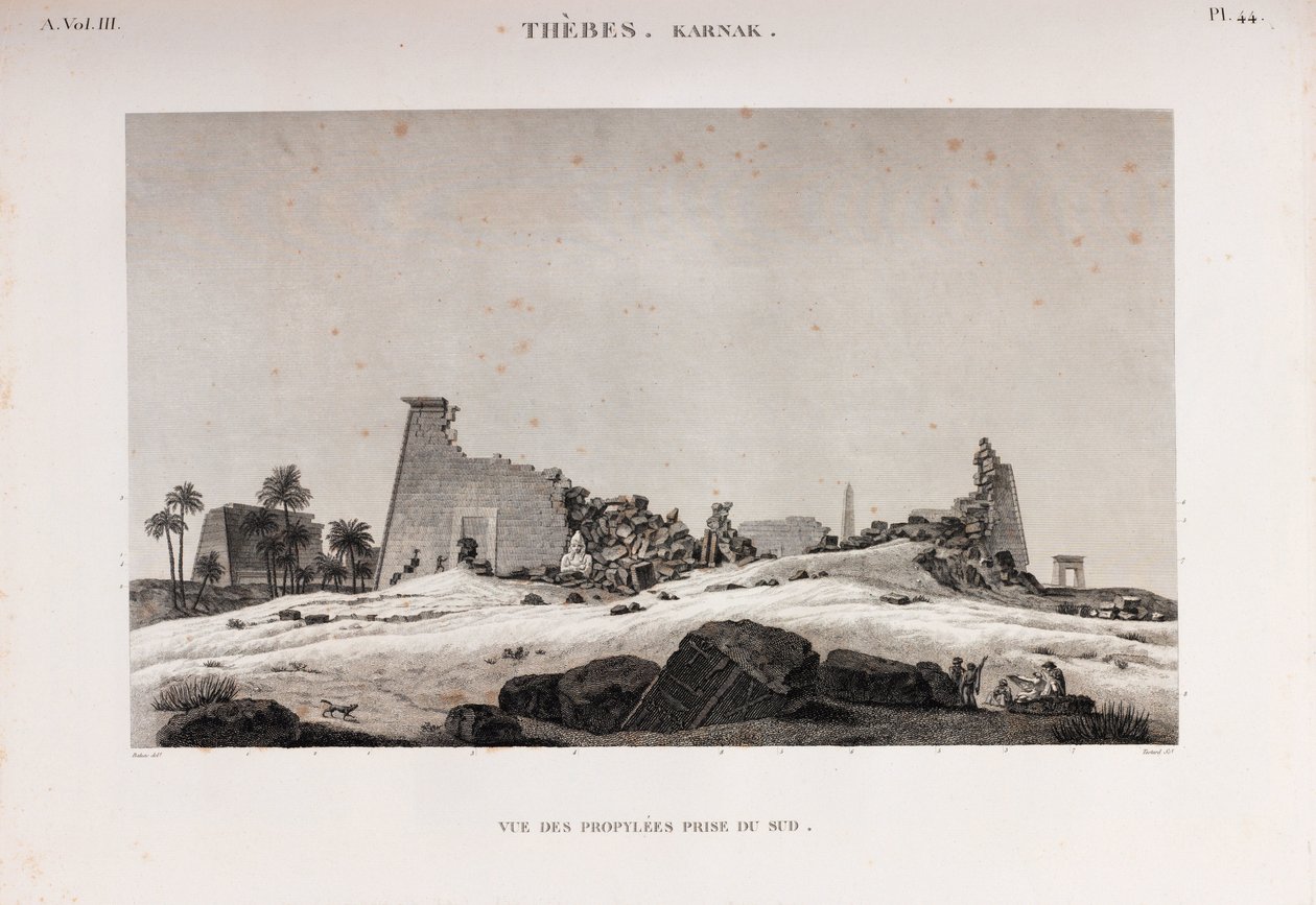 Theben: Karnak af Unbekannt