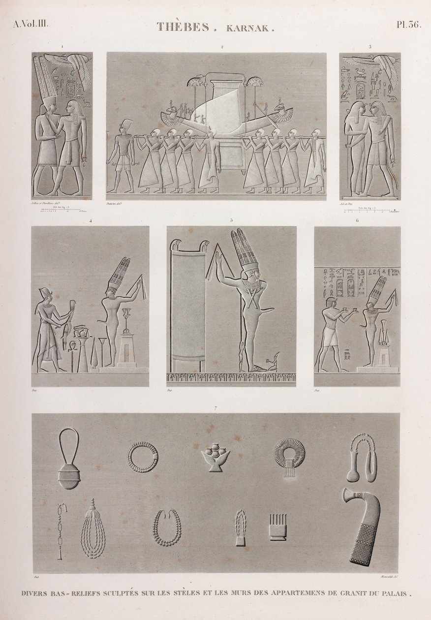 Theben, Karnak af Unbekannt