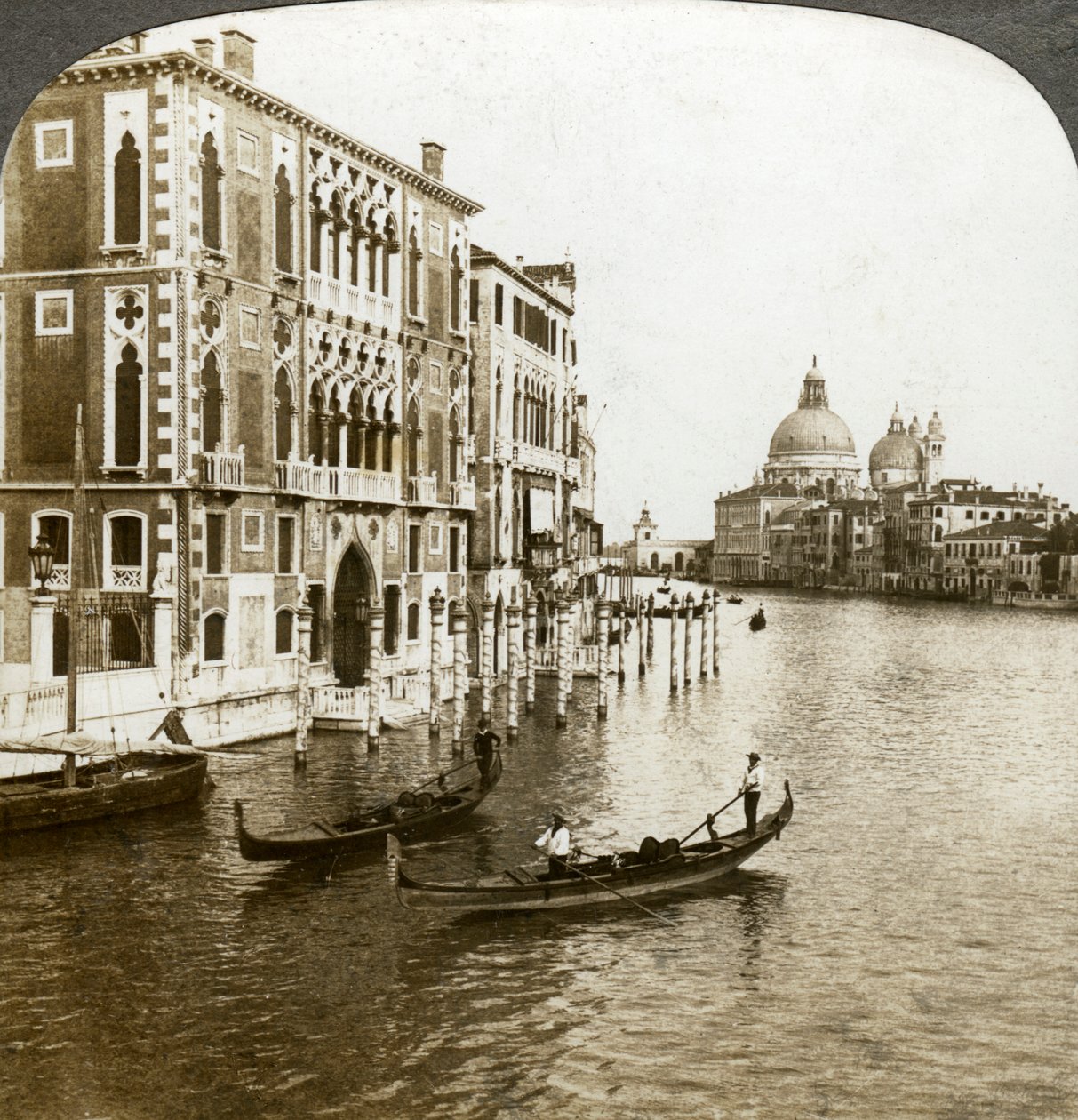 Canal Grande, Venedig, Italien. af Underwood and Underwood