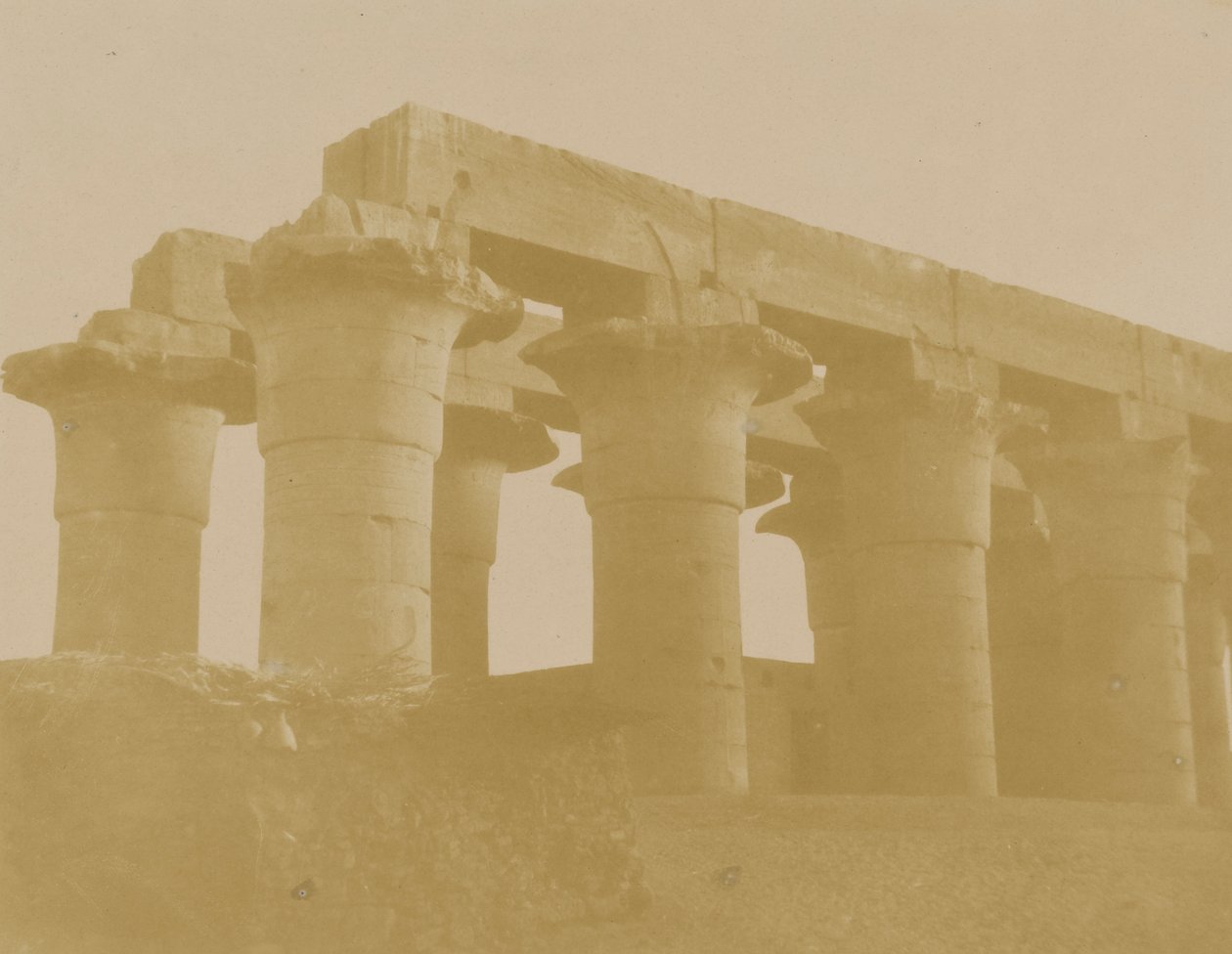 Colonnade, Luxor af Unidentified
