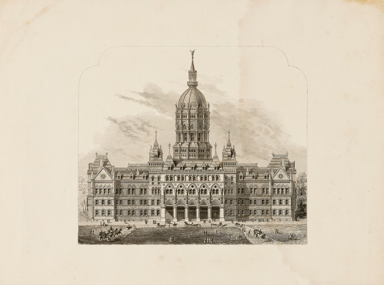 Connecticut State Capitol af Unidentified