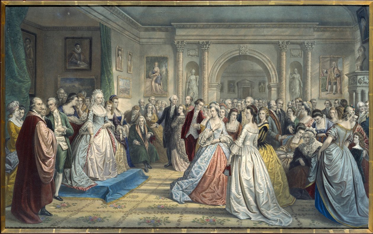 Lady Washingtons modtagelse af Unidentified