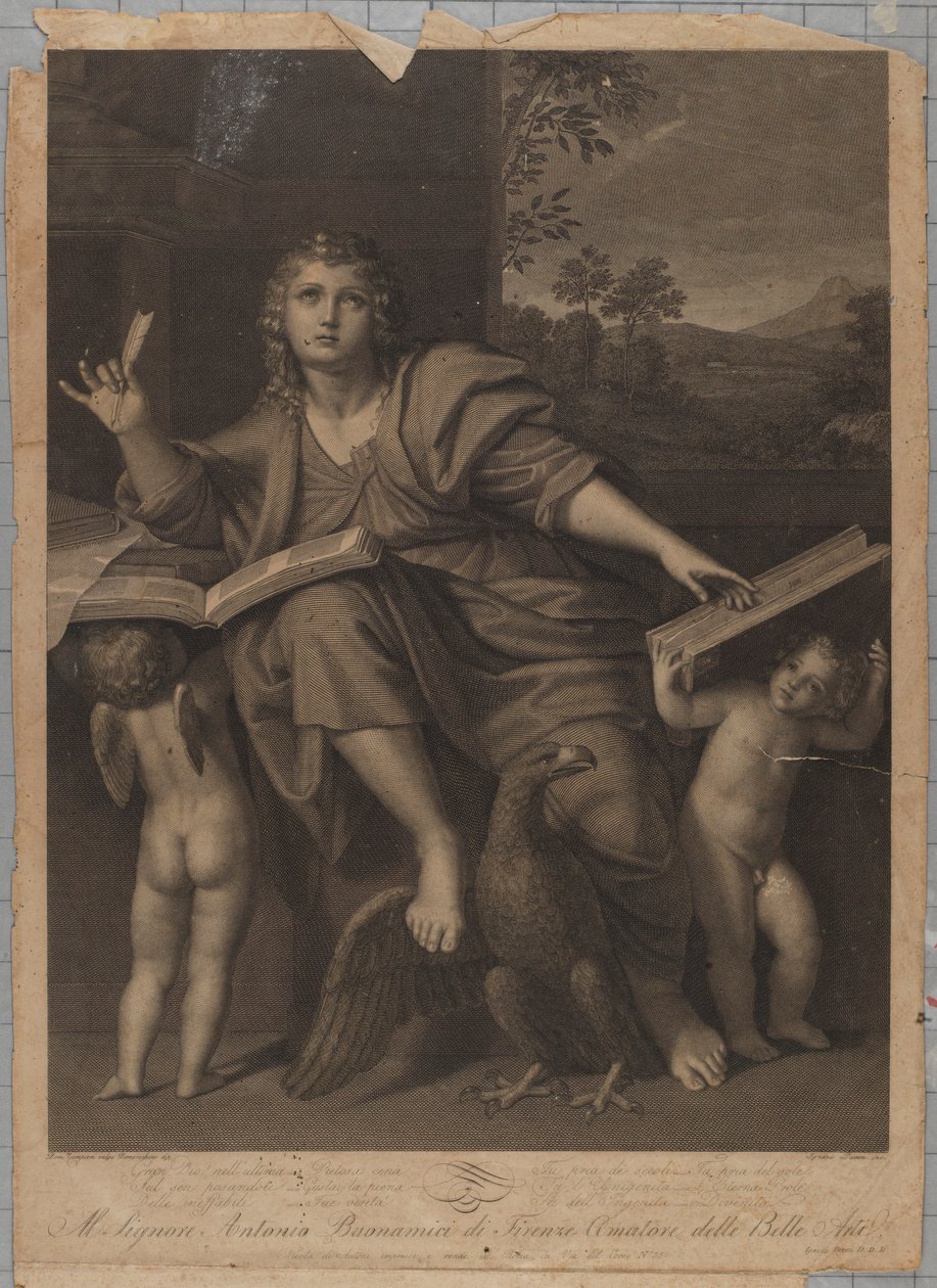 Johannes Evangelisten af Unidentified