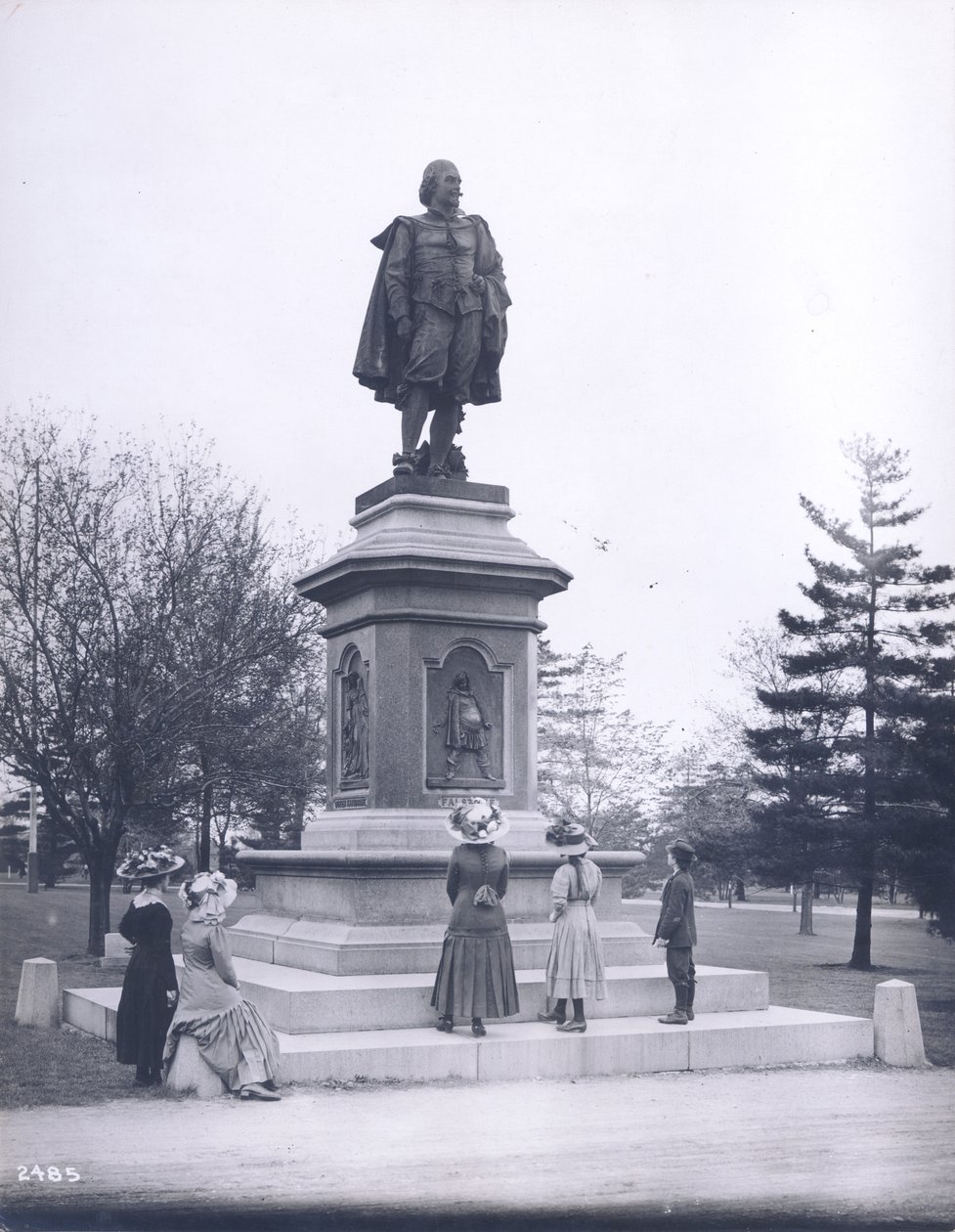 Shakespeare -monumentet. Tower Grove Park. af Unknown